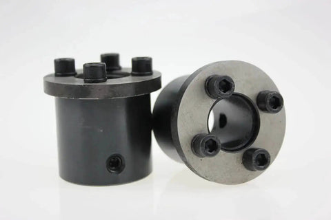 Bead Roller Die Set for Shearing, 22mm Shaft Compatible, CR12 Steel Dies at 50 HRC Hardness, shown in black steel finish