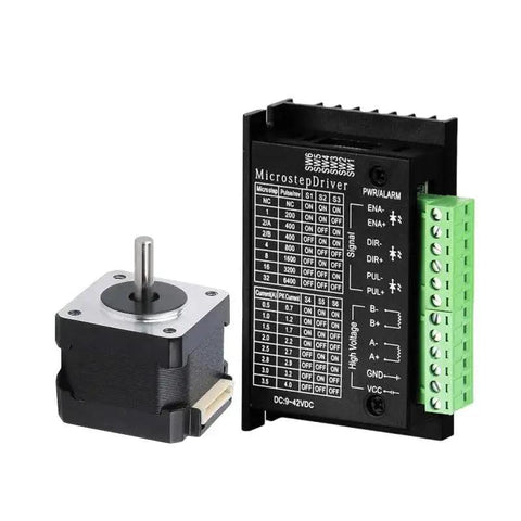 Nema 17 Stepper Motor By JOYNANO With 28Ncm Holding Torque For 3D Printer Or CNC Machines and Microstep Driver