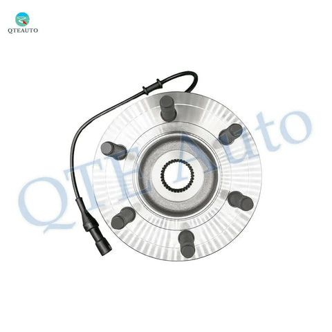 Top view of Rear Wheel Bearing Hub Assembly For 2005 Through 2019 Nissan Frontier Direct Fit Replacement with wiring harness