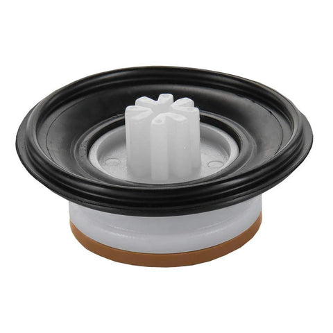 Orbit anti-siphon valve diaphragm, white plastic core with black seal and brown gasket, 3-pack