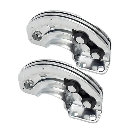 Amazon DUSAHDSG round torque 90-degree concealed cabinet door hinges, stainless steel, pair with internal swivels