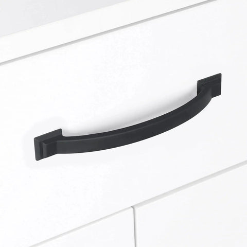 10 Pack 3 Inch Matte Black Cabinet Pulls Zinc Alloy Drawer Handles For Kitchen Cabinets Durable Solid Hardware with smooth installation