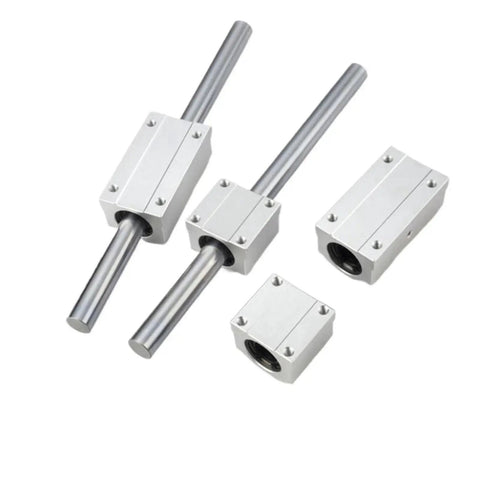 4 Piece Linear Bearings Kit Featuring SCS8UU SCS10LUU SCS16UU SC6 12 13 16 20 25 30 Motion Slide Ball Bearing Units for CNC Routers