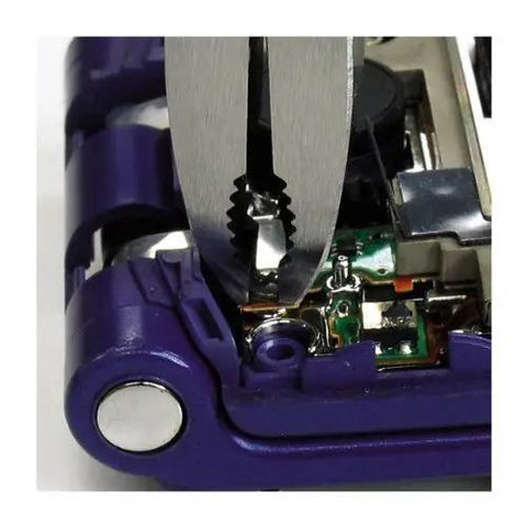 No Nonsense Screw Extractor Pliers For Stripped And Rusted Tiny Screws Narrow Tip removing screw in tight electronic space