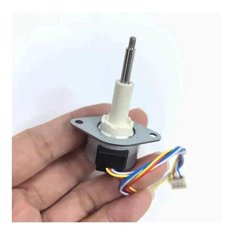 Small 25mm 2 Phase 4 Wire Precision Linear Actuator With 20mm Stroke Telescopic Screw Shaft 53 Ohms in hand view