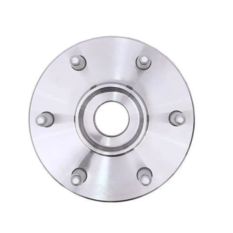 Front view of a Front Wheel Bearing Hub Assembly Set Of 2 For 4WD Chevy Silverado 1500 Tahoe Suburban Express 1500 Yukon Sierra Savana 1500 Cadillac Escalade 2000 To 2006 Compatible