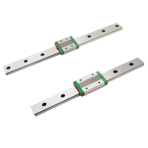 1 Rail And MGN12C Block Linear Slide Set For 3D Printers And CNC Projects 550mm Long Plug And Play Package, shown on white background