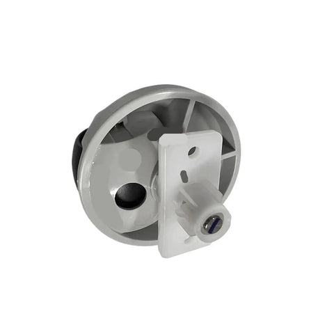 Omni Directional Front Wheel Replacement For Roborock S7 S70 S75 S8 Vacuum Cleaners 6 Pack, white and black caster, close-up view.