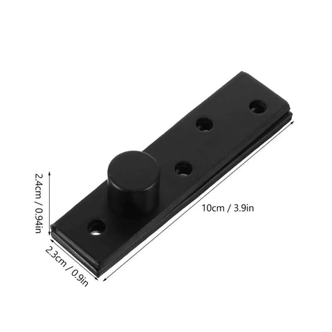 360 Degree Stainless Steel Pivot Hinge For Invisible Doors Heavy Duty Rotatable Door Hardware Concealed Design For Bookcases And Secret Doors