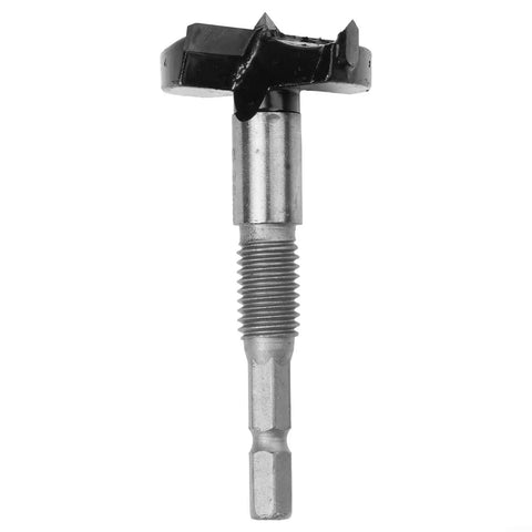 Concealed Hinge Drill Bit With 15 To 35mm Hole Drilling Guide For Cabinet Hinges, Woodworking Jig for Cup Hinges shown upright view
