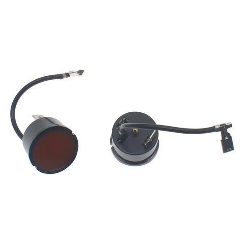 Two Pack Compressor Thermal Overload Protector For Fridge One Third HP Replacement Part, 26mm Diameter, 16mm Height, 250W Compatible