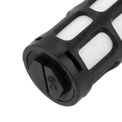 Vacuum generator CV-20HS exhaust air ejector with silencer, Amazon brand, black plastic housing
