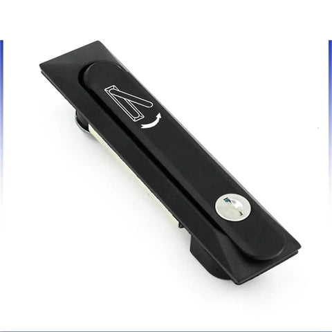 Swing Handle Electric Cabinet Lock For Electrical Control Panels Built Tough 25x110mm Panel Door Lock A7051 Color