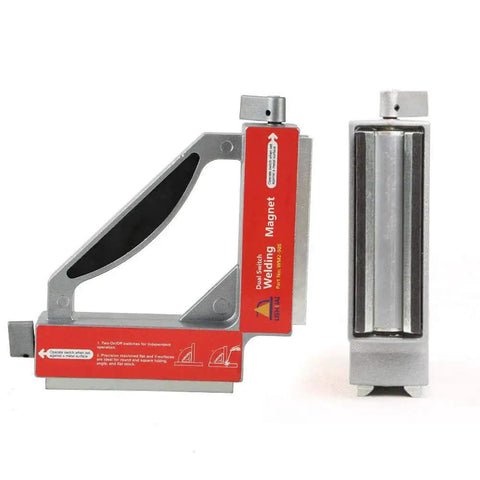 Heavy Duty Pro Grade Double Switch Neodymium Welding Magnets For Fabrication And Welding NdFeB Magnetic Clamp Holder 50Kgf