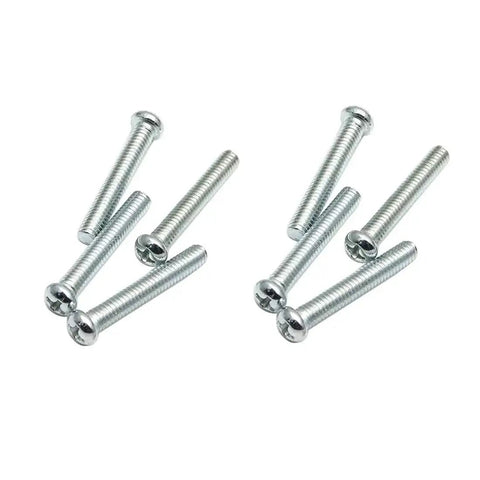Mounting screws included in 4 Pack Lion Head Cabinet Knobs Pulls Handles With Mounting Screws For Drawers Dressers Wardrobes And Kitchen Cupboards.