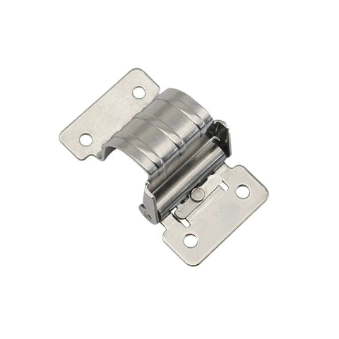 304 Stainless Steel Concealed Positionable Torque Gate Hinge 0.35N.m 1Pcs For Exterior Gates Hidden Mount Adjustable Torque Durable
