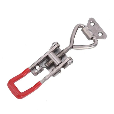 Heavy Duty 304 Stainless Steel Toggle Clamp With 250Kg Clamping Force And Adjustable Lever Handle For Welding Jig Fixtures Built For Real World Use And Precise Pressure Control