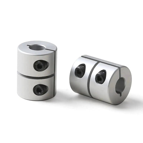 Rock Solid 20mm Aluminum Shaft Coupler 25mm Length Bore 5 To 8mm Anodized Aluminum Alloy Connector for robotics and motion control