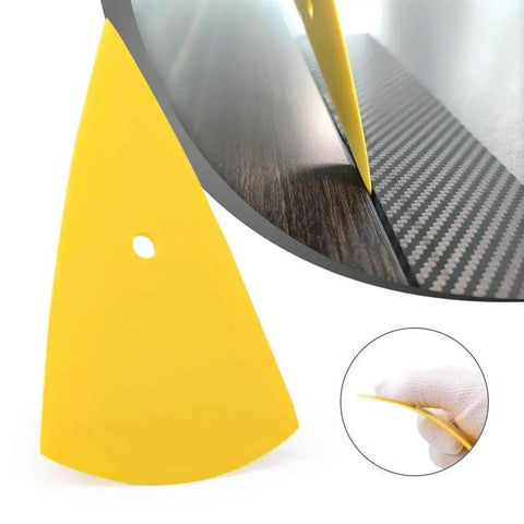 Pro Vinyl Wraps All In One Applicator Tool Kit For Car Wrapping And Window Tinting Includes yellow plastic scraper