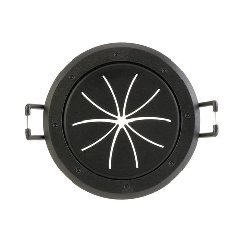 Cable pass-through port, black, 2 in inner diameter, Construct Pro Speedy Spring-Lock by Amazon