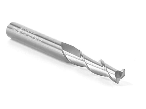 Upcut Spiral Router Bit with Two Flutes Solid Carbide CNC End Mill for Standard Milling Dadoing and Boring, 7/32 Inch Diameter