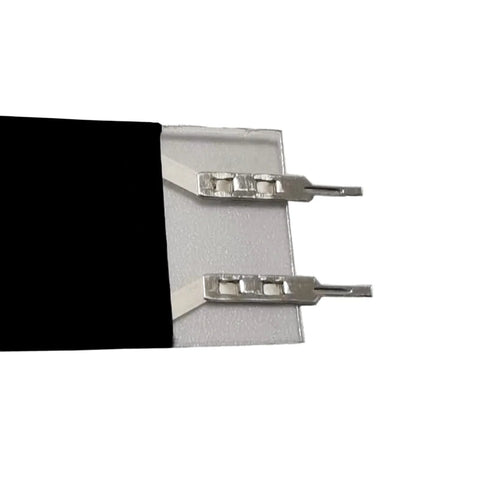 Pressure sensor strip, Cuidr thin-film sensor, 80mm strip with metal contact tabs, 2-pack