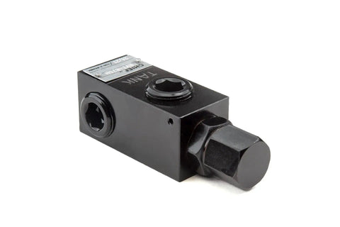 Adjustable Hydraulic Relief Valve For High Pressure Systems 1000–2500 PSI 16 GPM Flow Half Inch NPTF Port Alloy Steel Body