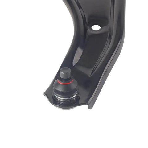 Close-up of 2 Piece Front Left And Right Lower Control Arm With Ball Joint Assembly For Nissan Versa 2012 To 2019, corrosion resistant.