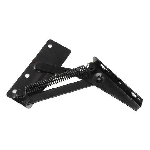 80 Degree Scissor Hinge Foldable Support Built From Cold Rolled Steel Pack Of 2 For Cabinet Doors And Sofas, shown in folded position.