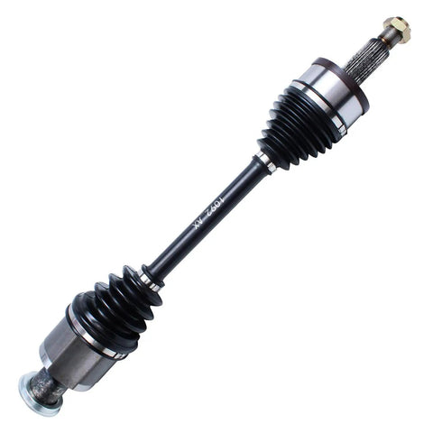 Beefed Up AWD Front Wheel Bearing Hubs And CV Axle Kit For Chrysler 300 Dodge Charger featuring a single CV axle close-up