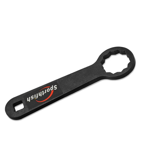 Rear Axle 36mm Wrench for Bike and Motorcycle Maintenance Heavy Duty Hand Tool with Steel Construction and Ergonomic Grip