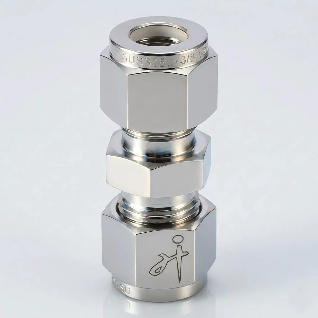 316 Stainless Steel Compression Tube Fitting - VALVENT...