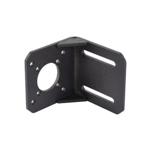 Budget NEMA 17 Stepper Motor Mounting Bracket Made From Steel Alloy With A Tough Plastic Finish Includes Four Extra Holes For Geared Stepper Motors ST M1 By STEPPERONLINE Not For High Precision Geared Motors The Strongest Mounting Bracket On The Market
