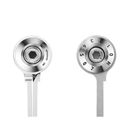 Adjustable settings on 5 Inch Heavy Duty Spring Door Hinge With Built In Closer UL Listed Fire Rated Stainless Steel Satin Brushed Finish