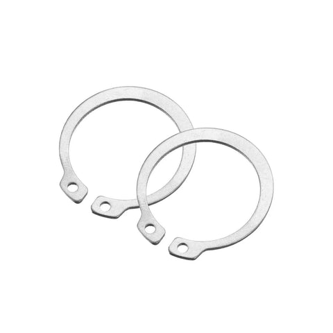 10 Pack 35.2mm External Retaining Rings 304 Stainless Steel Circlips Snap Rings for Valves and Electrical Appliances