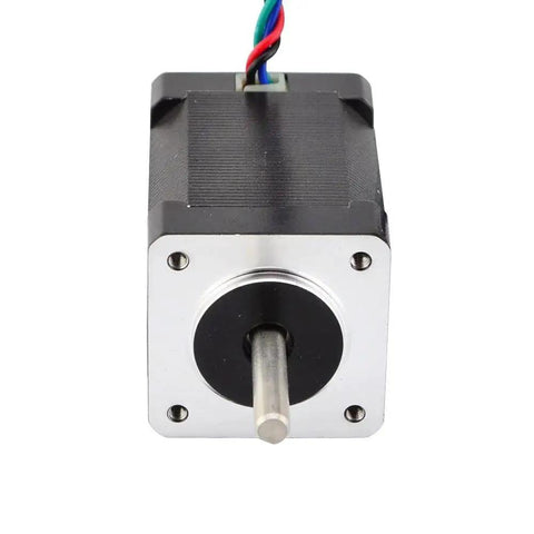 Front view of Beefy High Torque Nema 14 Stepper Motor For 3D Printers With 1.5A Current And 40 Ncm Holding Torque, 4 Wire Bipolar