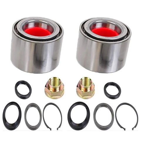 Rear Wheel Hub Bearing Assembly With Repair Kit For Subaru Impreza Forester Legacy AWD Compatible With 1992-1999 Legacy, 1993-2007 Impreza, 1998-2008 Forester Replaces BR930577K 2 Pack