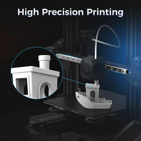 Ender 3 X Axis Linear Rail Kit With MGN12C Guide Rail 12.6 Inch Length installed on 3D printer for high precision printing