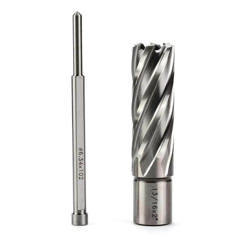Beefy 13/16 Inch Annular Cutter For Magnetic Drill Press With 2 Inch Cutting Depth And 3/4 Inch Weldon Shank by Oscarbide