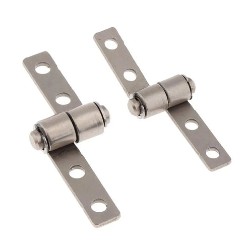 Two Pack Nickel 0.1 N.m 360 Degree Rotation Torque Type Friction Positioning Hinges With 3.3 mm Holes And 19 mm Length For Automotive Use
