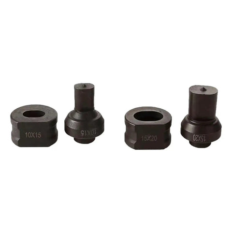 Oval Hydraulic Punching And Notching Die For Trimming And Metalworking Machines Heavy Duty Chrome Steel Construction 8x12mm Die Size