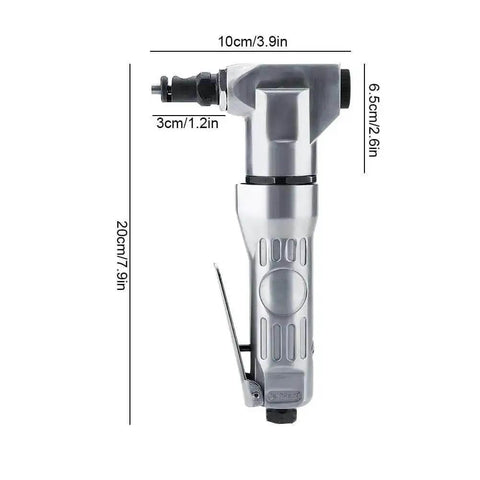 Air Nibbler Metal Cutter Drill Attachment 2800 RPM Shears Tool For Automotive Sheet Metal Work DIY Friendly Lightweight Durable Alloy Cutter