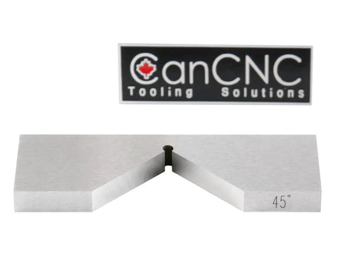 45 degree block from 17 Piece Precision Angle Block Set For Milling And Grinding By Accusize Industrial Tools, HRc 45-50 steel