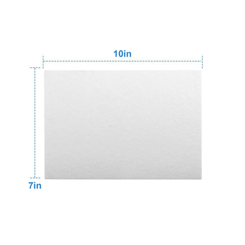 High temperature gasket paper sheet, 7 x 10 in, 1/8 in thick, ceramic fiber for wood stoves, pellet stoves, boilers
