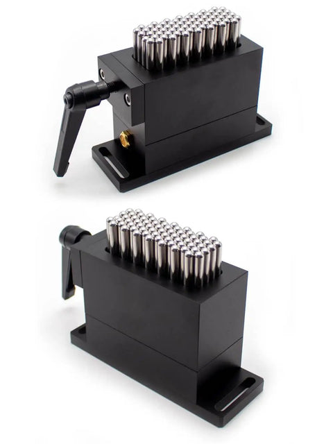 Pro Grade Flexible Fixture Clamp For CNC Machining And Laser Marking Universal Adjustable Fixture 30x79MM SUS Stainless Steel 67 Pins