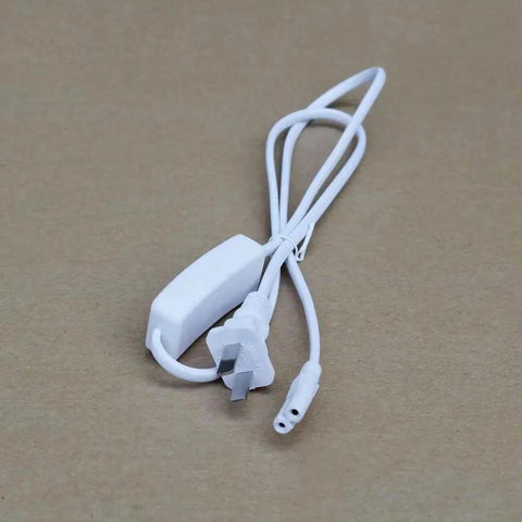 Two Pack T5 T8 Grow Light Power Cord With On Off Switch Five Foot US Plug Extension Cable