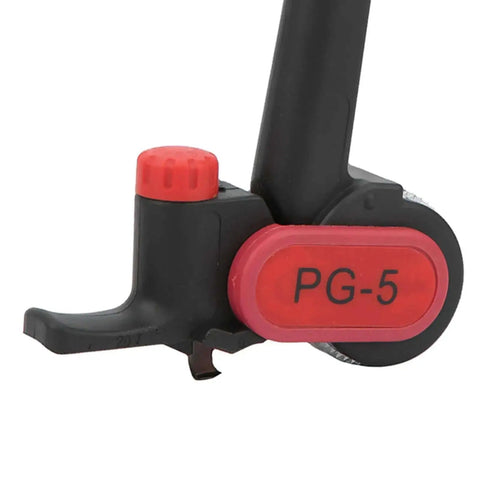 Close-up of Handy Adjustable Depth Cable Stripper Tool for Longitudinal Slitting, showing PG-5 model with replaceable blades.