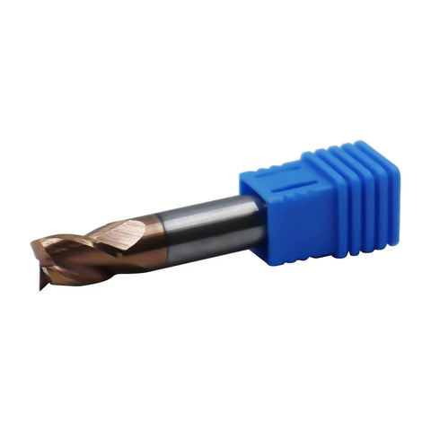 Solid Carbide End Mill For Aluminum 5/16 Inch 3 Flute 37 Degree Helix ZRN Coated Cutting Tool For Aluminum And Non Ferrous Metals