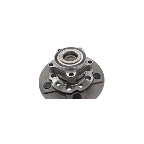 Top view of Beefed Up Front Wheel Bearing And Hub Assembly For Ford Transit 150 250 350 And 350HD Front OE Fit With Precise Machining And Balancing
