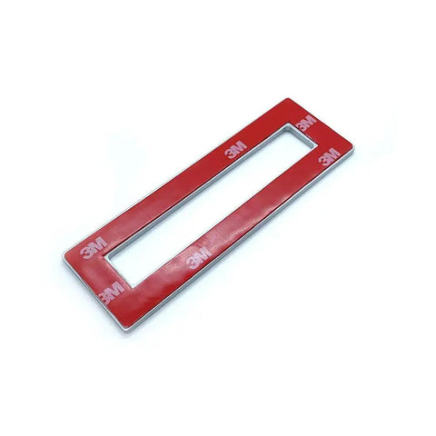 Sliding Aluminium Barn Door Handle With Self Adhesive Edge For Pocket Closet Doors Complete Kit Two Pack Silver Screwless Peel And Stick Installation No Drilling Required Easy Fit On Cabinets Windows Drawers And Furniture 3M tape back